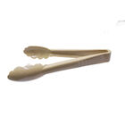 Carlisle Foodservice CARL4709-06 9" Beige Plastic Tongs, Series EN