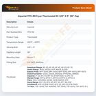 Imperial 1175-RS Fryer Thermostat RX 3/8" X 5" 36" Cap