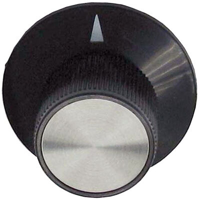 Wittco WP242 Thermostat Knob 1-1/2"D 1/4" Round Shaft