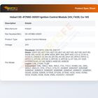 Hobart 00-417980-00001 Fryer Ignition Control Module 24V F429 CA-145