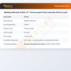 Middleby Marshall 31450-1 6" Thermocouple Probe Assembly W/wire Leads