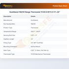 Southbend 1182151 Fryer Regulating Thermostat