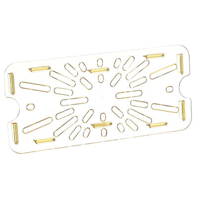 Cambro 30HPD 1/3 Size Drain Shelf 150 High Heat Amber