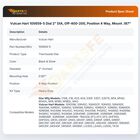 Vulcan Hart 105659-5 Dial 2" DIA, Off-400-200, Position 4 Way, Mount .187"