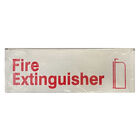 Traex 4518 Fire Extinguisher Sign 3" X 9"