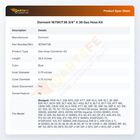 Dormont 1675KIT36 3/4" X 36 Gas Hose Kit