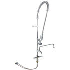 T&S Brass 0113ADF12B Pre Rinse Deck Mount W/Add-On Faucet