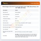 White Rodgers 3L02-190 &ldquo;Hi-Limit Type 60T15, 190 F TEMP, Manual Reset, 2 EA 1/4" TABS, 2 MT Holes