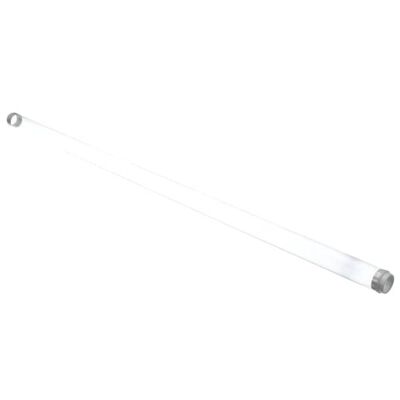 True 801256 Lamp Shield With White End Caps 34-3/8" White