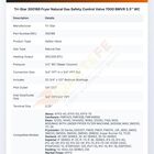 Tri-Star 300188 Fryer Natural Gas Safety Control Valve  7000 BMVR 3.5" WC