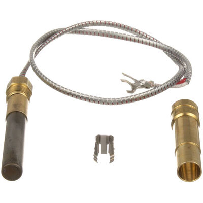 Pitco 60125501 Fryer Millivolt Thermopile 18" 2 Lead T-Pile-Armor