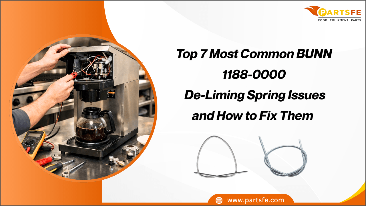 Top 7 Most Common Bunn 1188-0000 Deliming Spring Issues and How to Fix Them