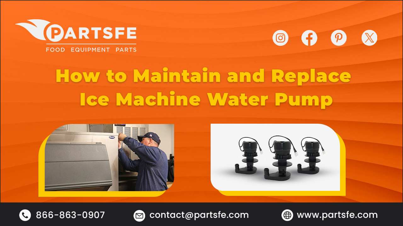 How to Maintain and Replace Ice Machine Water Pump