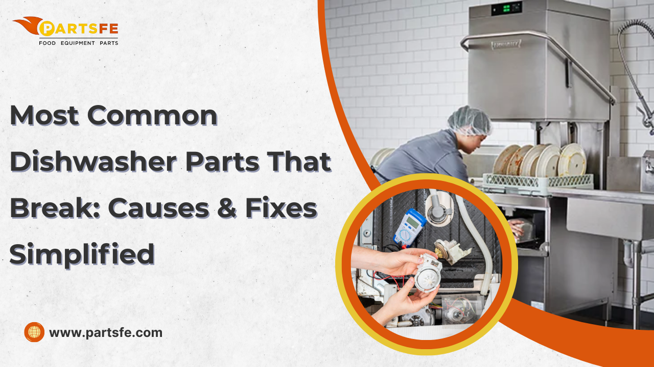 Most Common Dishwasher Parts That Break: Causes & Fixes Simplified