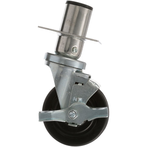 Vulcan Hart 00-421893-00001 Plate Mount Caster - 4", With Brake