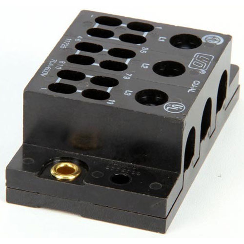 Frymaster 8070878 Pasta Cooker Terminal Block 3 Lug 12 P