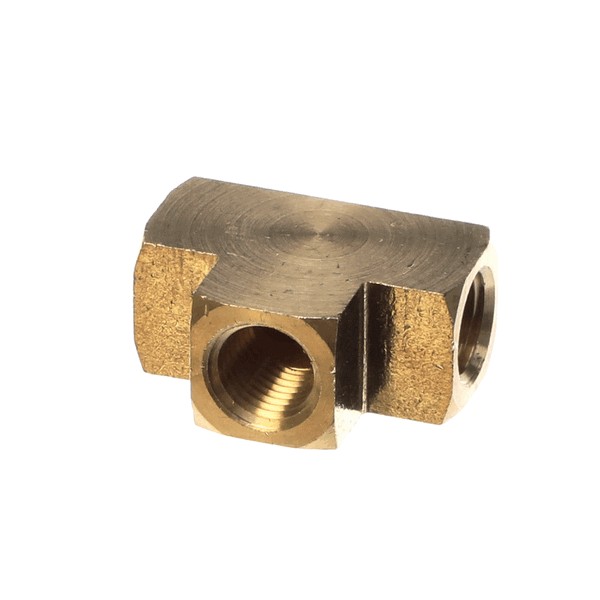 Frymaster 8130449 Gas Fryer Tee Brass 1/4" NPT