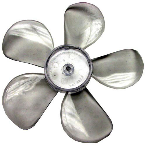Peerless 2997 5-1/2" CCW Evaporator Fan Blade W/  3/16" Hole