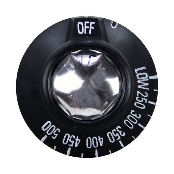 Imperial 1151 Dial Knob 2" Off-Low-250-500&deg;F