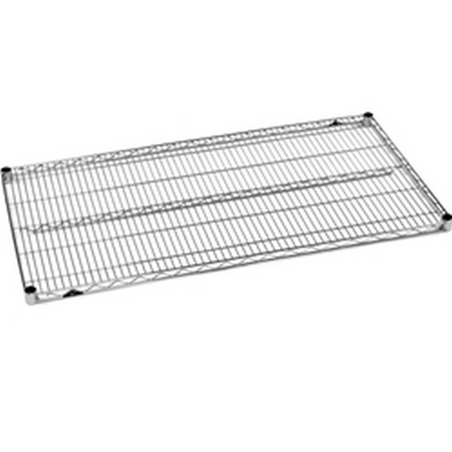 Intermetro IMI2472BR Wire Shelf Zinc Plated 24X72 METRO