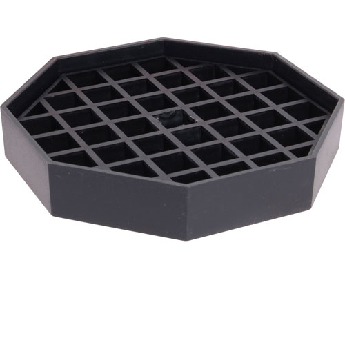 Bar Maid CR-1451B Tray Drip W/Grid Black 4-1/8"