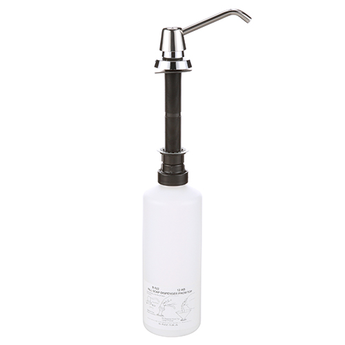 Bobrick B-822 34 OZ Soap Dispenser, 4" SPT