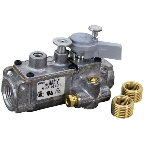 Franklin Chef 149453 Pilot Safety Valve W/Reducer Bush 1/2" X 3/4" FPT In/Out