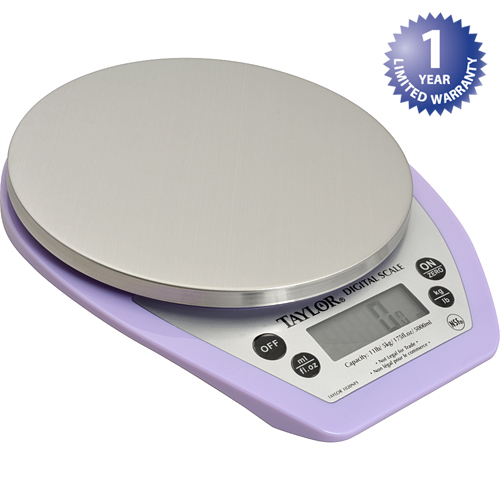 Taylor Thermometer 1020PRNSF Digital Scale (11 LBS, S/S)