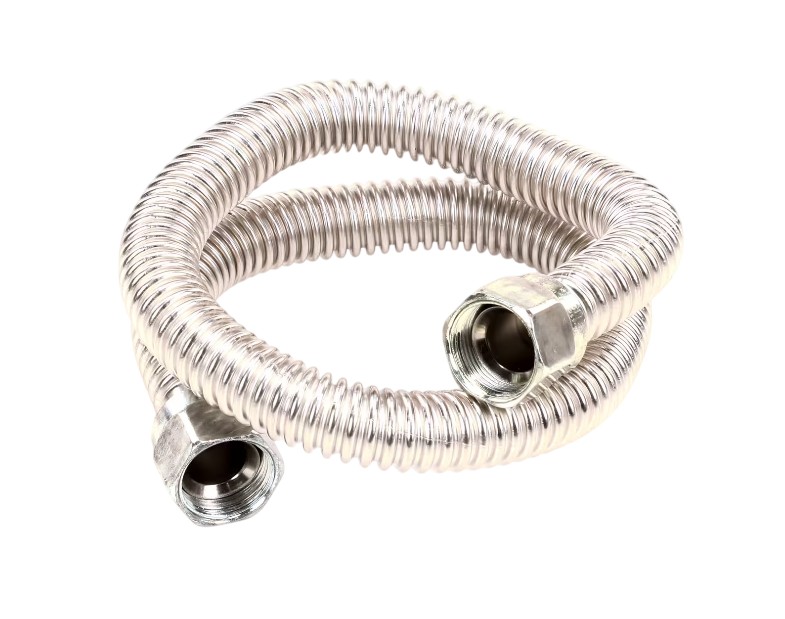 Pitco 60128012 Gas Fryer Flexible Tubing W/Fittings 28"
