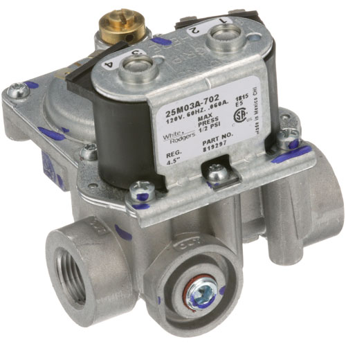 Vulcan Hart VH819297 Griddle Pilot Solenoid Valve 3/8" FPT 120V