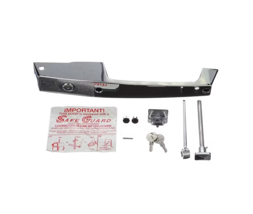 Kason 1239-C00005 Locking Handle Kit W/Inside Release Chrome