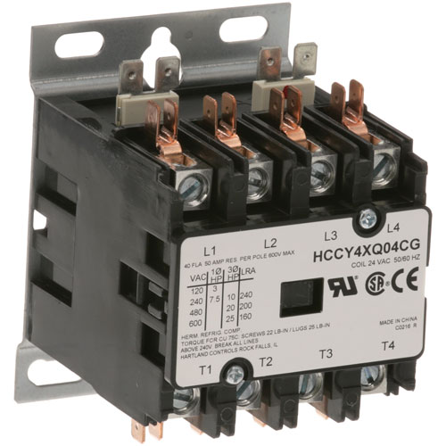 Groen 119811 Contactor 4-Pole 40/50A 24V