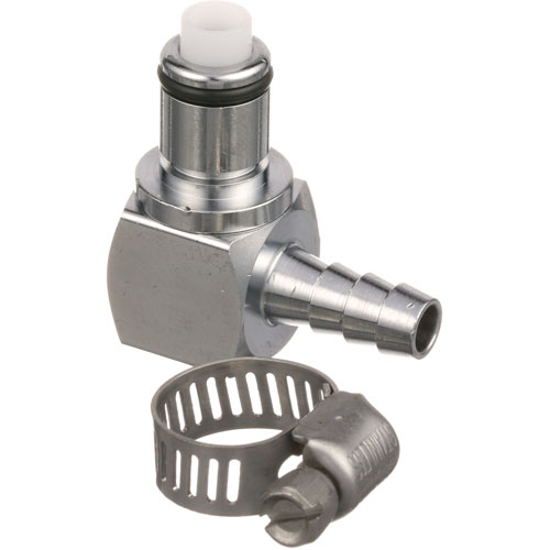 Roundup - AJ Antunes 7000139 Quick Disconnect Kit W/O-Ring & Hose Clamp 7/16" Male