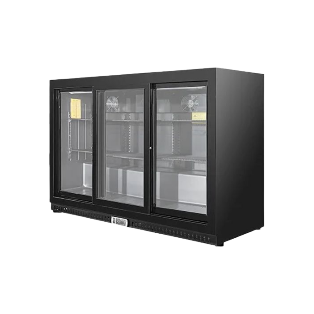 VITLIFE Commercial VBBT-338S 53" Back Bar Cooler 11.6 Cu Ft, Sliding Doors