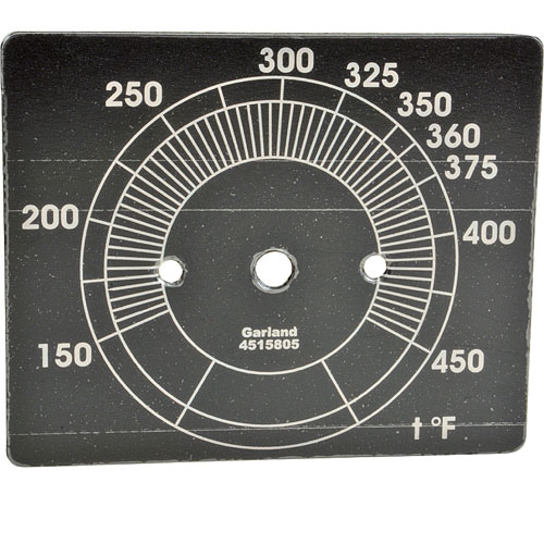 Garland 4515805 Chain Griddle Dial Scale 150-450&deg;F