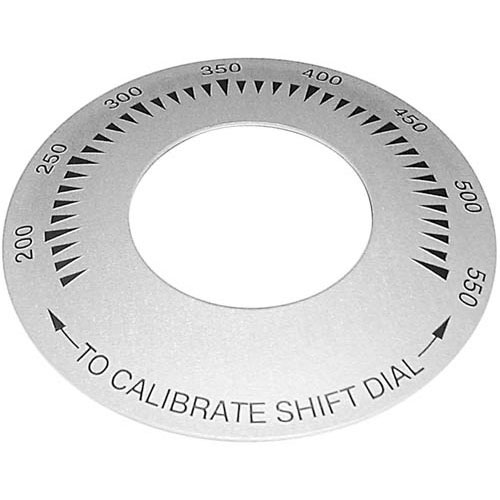 Keating 060105 Griddle Dial Plate 3" DIA 200-500&deg;F