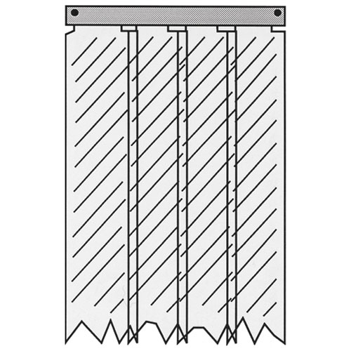 Kason 401SA8084484 Kason - 401Sa8084490 strip Curtain-Easimnt
