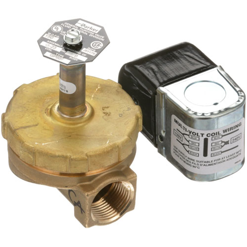 Parker Hannifin GP607 Solenoid Valve Hot Water 120/240V 3/4" FPT