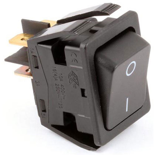 APW 1305612 Heavy Duty Electric Fryer DPST Rocker Non-Lit Switch 20A