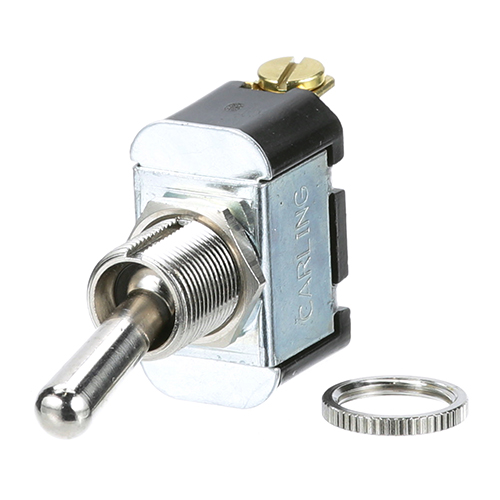 Carter Hoffmann 18602-0030 Toggle On/Off Switch, SPST, 20A/125V, 10A/277V, Fits 1/2" Hole