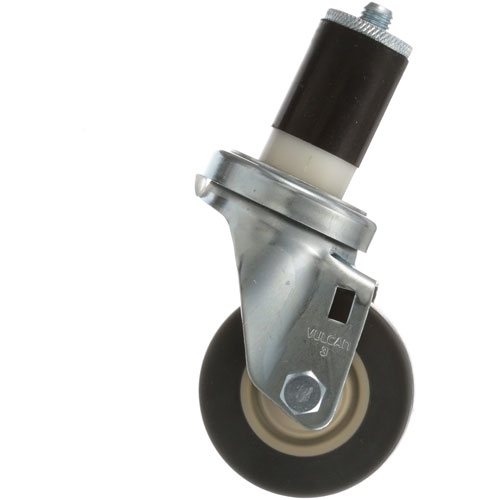 Allpoints 262400 Swivel Stem Caster 3 W  1-1/2 OD Tubing