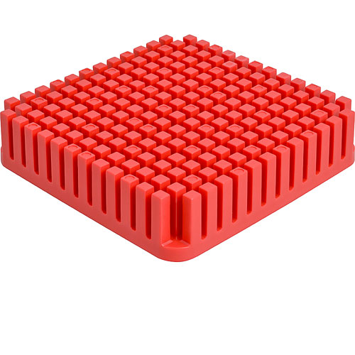 Nemco 57417-1 1/4" Push Block Red Easy Chopper 3