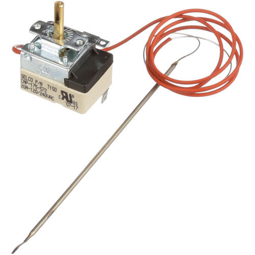 Caddy C60019TH T150 Thermostat W/ 1/8" X 9" Bulb, D-Stem
