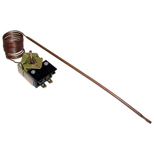 Wells 66551 KA Thermostat W/Auxiliary Switch 3/16" X 12" Bulb 96" Cap