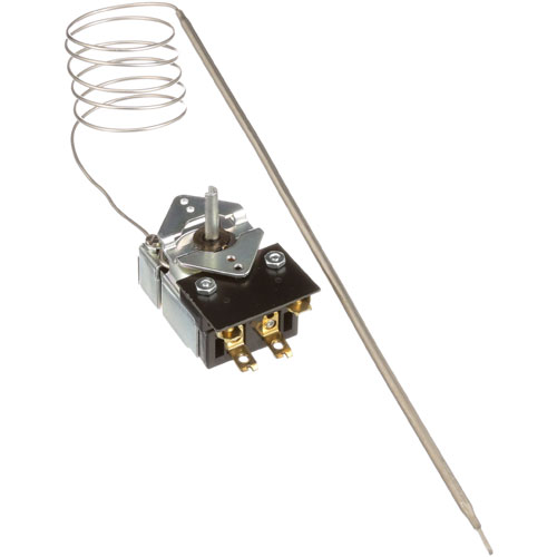 Vulcan Hart VH411506-1 SJ Thermostat W/ 3/16" X 12-1/4"bulb 4 Terminals & Thermostat Knob