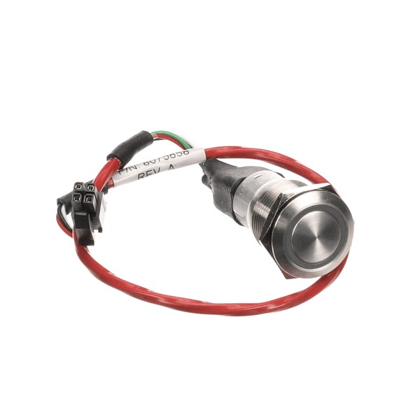 Frymaster 8075858 Fryer Power Switch Pushbutton LED Ring Blue