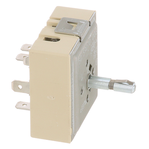 Prince Castle 78-173S Infinite Switch W/ 4 Screw Holes, 6 Term & Clip, 240V, 15 AMP