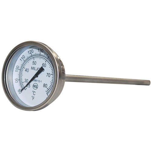 Champion 501600 2" Thermometer, Range 80-180&deg;F