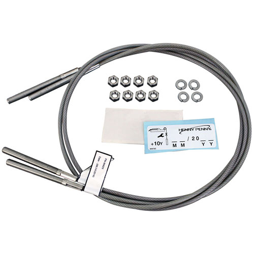 Henny Penny 140225 54-1/2" Long Pulley Cable Kit