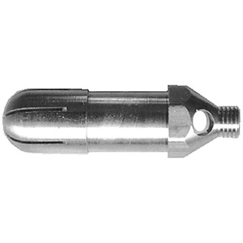 Duke 213533 Gas Burner W/Cap Brass 77 Orifice 2-3/8" 1/16" MPT 6 Slot 4 Air Holes 3/4" DIA